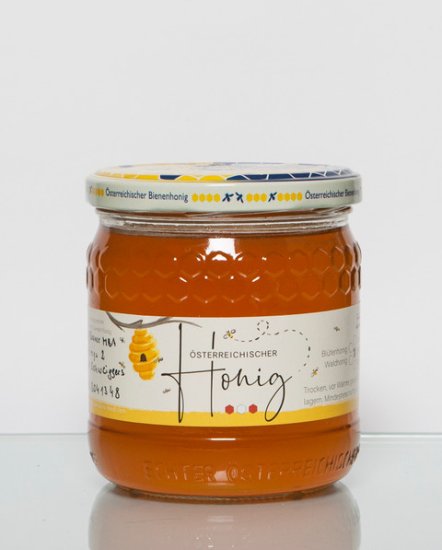 Honig im Glas zu 0,5g - zum Schließen ins Bild klicken